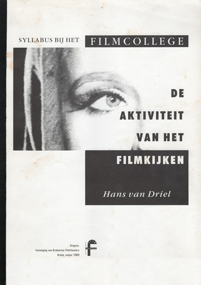 Filmcollege Hans van Driel 1989