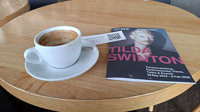 Tilda Swinton expo Eye 18 02 2026